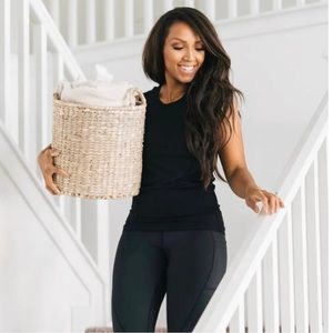 Zyia Black Parallel Tank size large